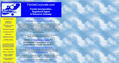 Desktop Screenshot of floridacorporate.com